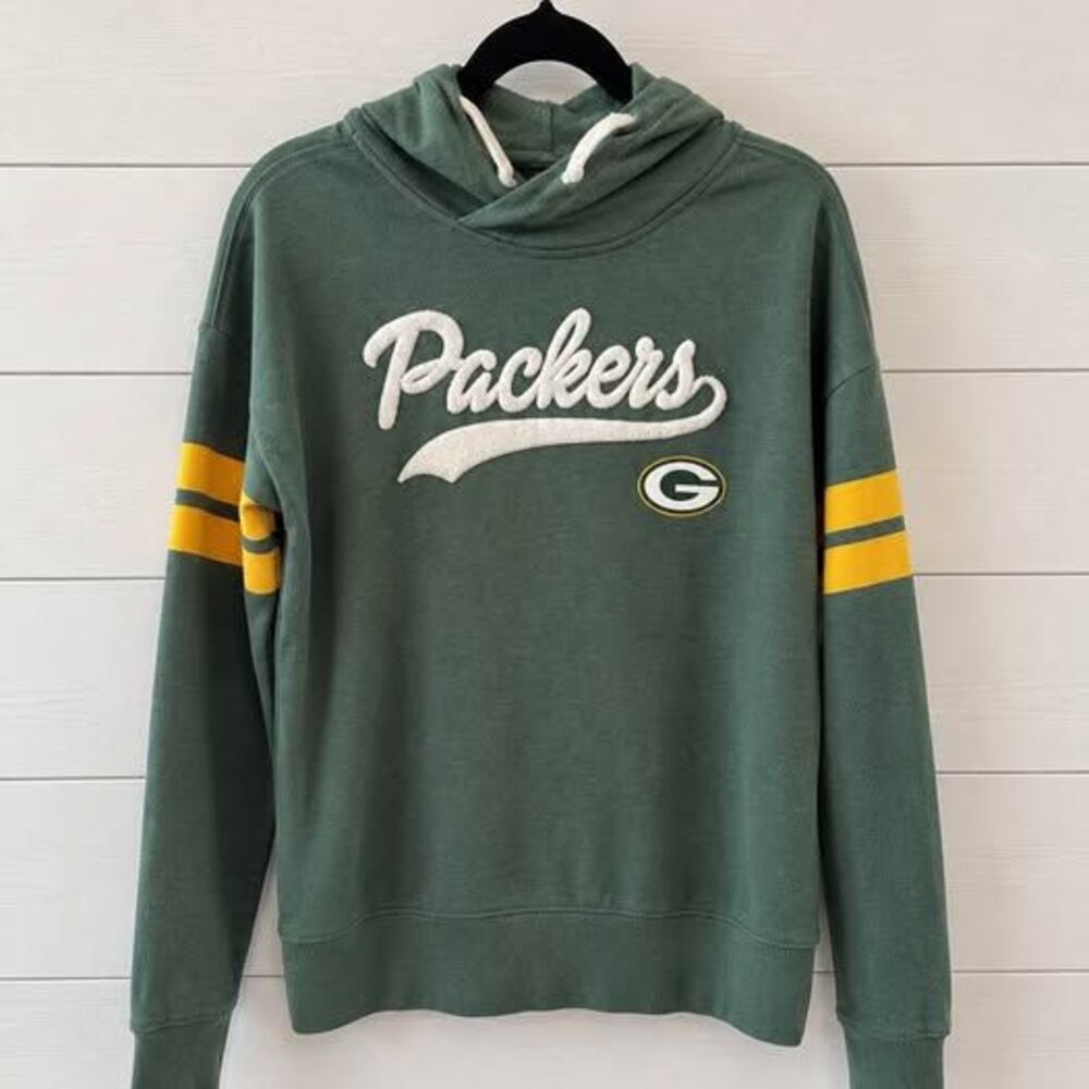 Medium Green Bay Packers NFL Teens Apparel Hoodie